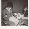Baby clothes. Merrill, Klamath County, Oregon. In FSA (Farm Security Administration) mobile camp unit