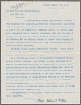 College Fraternity Symposium Correspondence