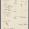 Letters from Secretaries of Senior Classes in College