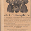 Advertisements for The Berliner Gram-O-Phone, from an unidentified publication