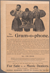 Advertisements for The Berliner Gram-O-Phone, from an unidentified publication