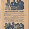 Advertisements for The Berliner Gram-O-Phone, from an unidentified publication