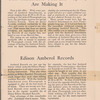 Ten Special Amberol Records