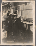 Thomas A. Edison with his phonograph