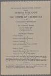 The National Broadcasting Company Present Arturo Toscanini conducting the NBC Symphony Orchestra: All-Wagner Program