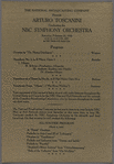 The National Broadcasting Company Present Arturo Toscanini conducting the NBC Symphony Orchestra