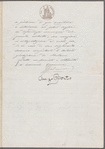 Arturo Toscanini's contract with Teatro Alla Scala