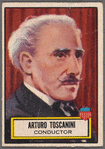 Arturo Toscanini, Conductor (trading card)