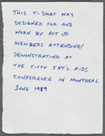We are all living with AIDS/Nous vivons tous avec la SIDA