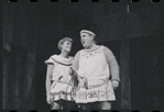 Patrick Fox and Zero Mostel in the 1962 stage production A Funny Thing Happened on the Way to the Forum