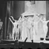 John Carradine, Myrna White and unidentified others in the 1962 stage production A Funny Thing Happened on the Way to the Forum