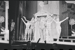 John Carradine, Myrna White and unidentified others in the 1962 stage production A Funny Thing Happened on the Way to the Forum