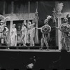 Ron Holgate, Myrna White and unidentified others in the 1962 stage production A Funny Thing Happened on the Way to the Forum