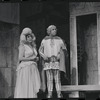 Ruth Kobart and David Burns in the 1962 stage production A Funny Thing Happened on the Way to the Forum