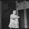 Zero Mostel and Jack Gilford [partly obscured] in the 1962 stage production A Funny Thing Happened on the Way to the Forum
