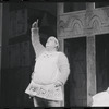 Zero Mostel and Jack Gilford [partly obscured] in the 1962 stage production A Funny Thing Happened on the Way to the Forum