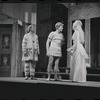 Jack Gilford, Patrick Fox, and Karen Black in the 1962 stage production of A Funny Thing Happened on the Way to the Forum