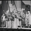 John Carradine and unidentified others in the 1962 stage production of A Funny Thing Happened on the Way to the Forum