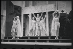 Myrna White and unidentified others in the 1962 stage production A Funny Thing Happened on the Way to the Forum