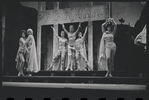 Myrna White and unidentified others in the 1962 stage production A Funny Thing Happened on the Way to the Forum