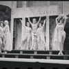 Myrna White and unidentified others in the 1962 stage production A Funny Thing Happened on the Way to the Forum