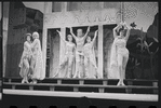 Myrna White and unidentified others in the 1962 stage production A Funny Thing Happened on the Way to the Forum