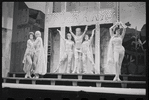 Myrna White and unidentified others in the 1962 stage production A Funny Thing Happened on the Way to the Forum