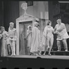 Zero Mostel and unidentified others in the 1962 stage production A Funny Thing Happened on the Way to the Forum
