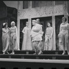 Myrna White, Zero Mostel and unidentified others in the 1962 stage production A Funny Thing Happened on the Way to the Forum