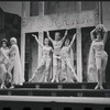 Zero Mostel, Myrna White and unidentified others in the 1962 stage production A Funny Thing Happened on the Way to the Forum