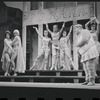 Myrna White, Zero Mostel and unidentified others in the 1962 stage production A Funny Thing Happened on the Way to the Forum