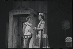 Patrick Fox and Ruth Kobart in the 1962 stage production A Funny Thing Happened on the Way to the Forum