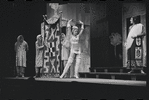John Carradine and unidentified others in the 1962 stage production A Funny Thing Happened on the Way to the Forum