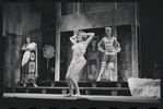 John Carradine and unidentified others in the 1962 stage production of A Funny Thing Happened on the Way to the Forum