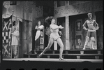 John Carradine and unidentified others in the 1962 stage production A Funny Thing Happened on the Way to the Forum