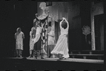 John Carradine and unidentified others in the 1962 stage production A Funny Thing Happened on the Way to the Forum