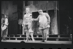 John Carradine, Zero Mostel and unidentified in the 1962 stage production A Funny Thing Happened on the Way to the Forum