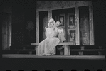 Ruth Kobart and David Burns in the 1962 stage production A Funny Thing Happened on the Way to the Forum
