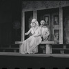 Ruth Kobart and David Burns in the 1962 stage production A Funny Thing Happened on the Way to the Forum