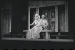 Ruth Kobart and David Burns in the 1962 stage production A Funny Thing Happened on the Way to the Forum