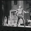 Myrna White, Ron Holgate, Jack Gilford [reclining] and unidentified others in the 1962 stage production A Funny Thing Happened on the Way to the Forum