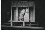 David Burns and [either Ruth Kobart or Jack Gilford in disguise] in the 1962 stage production A Funny Thing Happened on the Way to the Forum