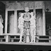 Patrick Fox, Karen Black, Ron Holgate and unidentified others in the 1962 stage production A Funny Thing Happened on the Way to the Forum