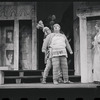 Ron Holgate, Zero Mostel, Jack Gilford and unidentified others in the 1962 stage production A Funny Thing Happened on the Way to the Forum