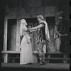 Karen Black, Ron Holgate, and unidentified in the 1962 stage production A Funny Thing Happened on the Way to the Forum