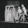 Ruth Kobart, David Burns and Ron Holgate in the 1962 stage production A Funny Thing Happened on the Way to the Forum