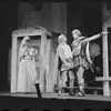 Ruth Kobart, David Burns and Ron Holgate in the 1962 stage production A Funny Thing Happened on the Way to the Forum