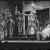 John Carradine, Ron Holgate, Zero Mostel, Jack Gilford and unidentified others in the 1962 stage production A Funny Thing Happened on the Way to the Forum