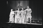 David Burns and unidentified others in the 1962 stage production A Funny Thing Happened on the Way to the Forum
