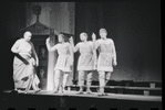 David Burns and unidentified others in the 1962 stage production A Funny Thing Happened on the Way to the Forum